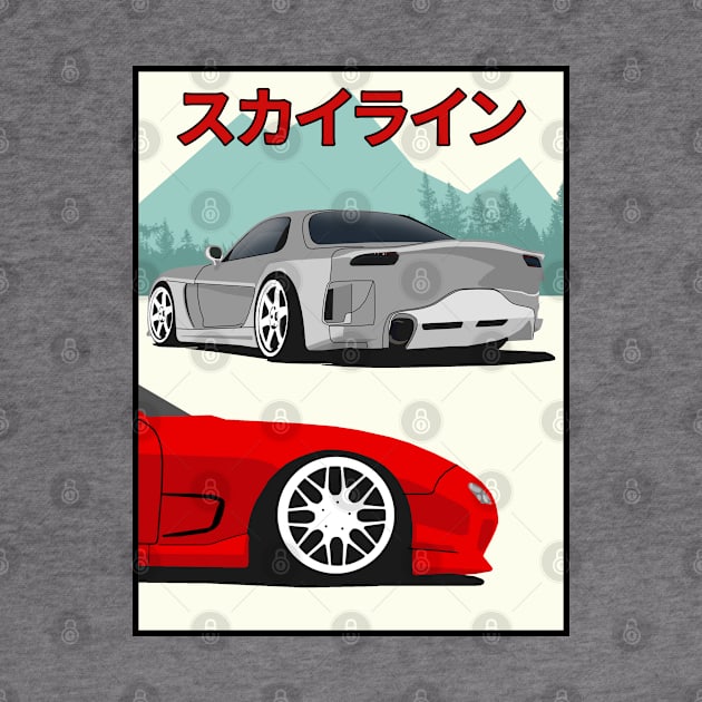 Mazda RX-7 Fd by Rebellion Store